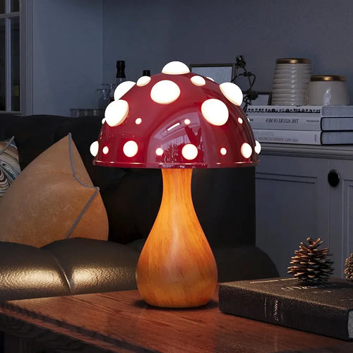 Amanita Pilzlampe LED Tricolor USB/AC - vue 3 sur 8