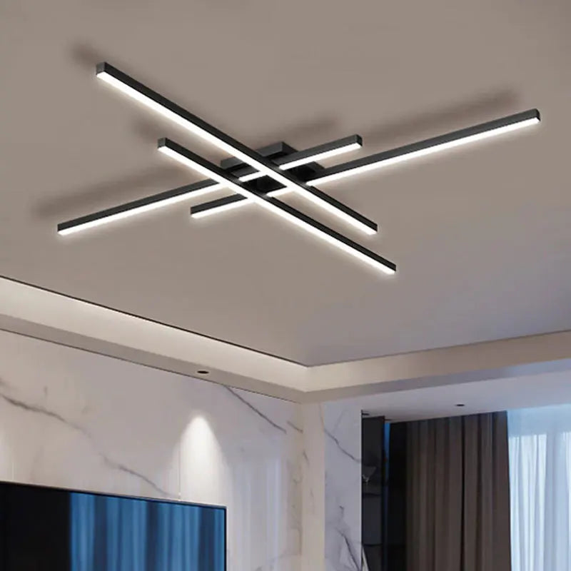plafonnier Longue bande LED - vue 4 sur 18