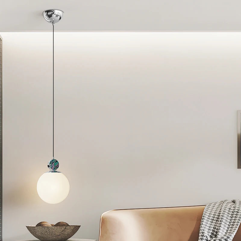suspension décorative en cristal de luxe pour intérieur - vue 4 sur 12