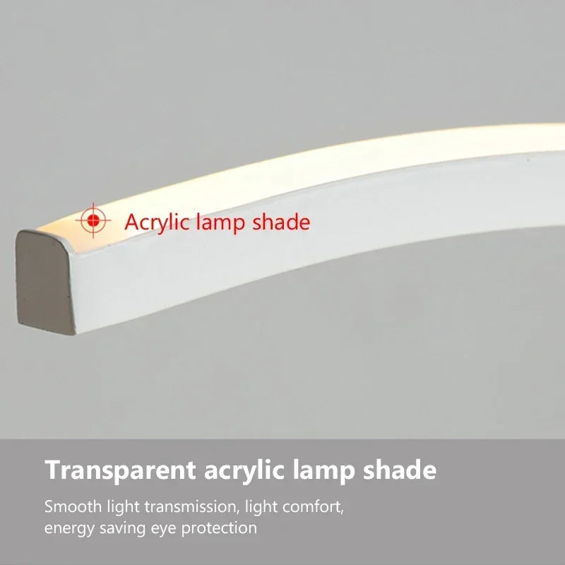 Acrylic-Pendelleuchte hyperbolisch modernes Design dekorativ - vue 6 sur 12