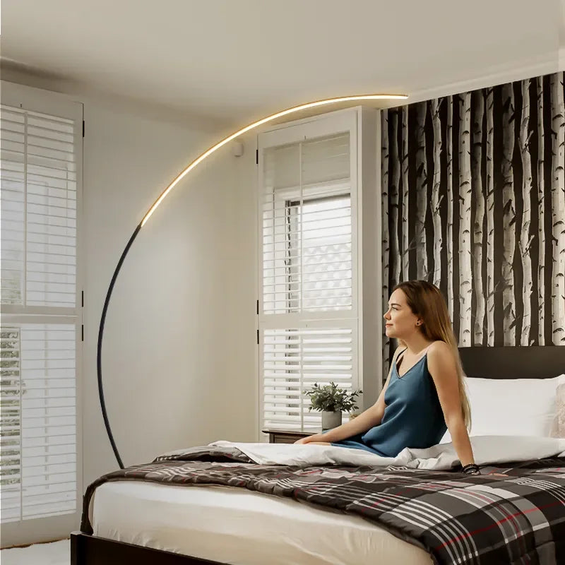 Lampadaire LED moderne minimaliste - vue 7 sur 8
