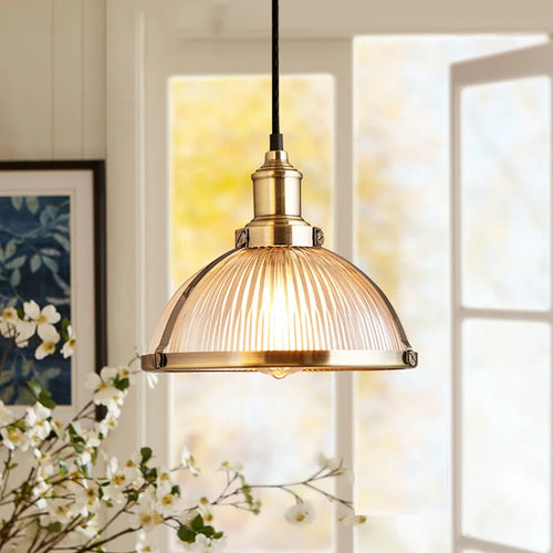 Suspension LED chromée moderne minimaliste