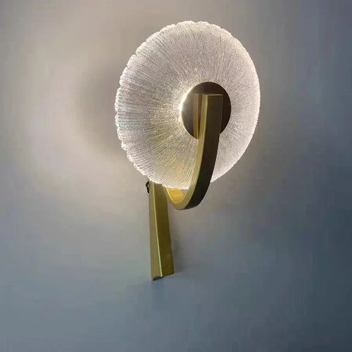 LED-Wandleuchte aus Metall und Glas 3.000 K - vue 6 sur 8