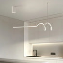 suspension moderne en led pour décoration d'intérieur élégante