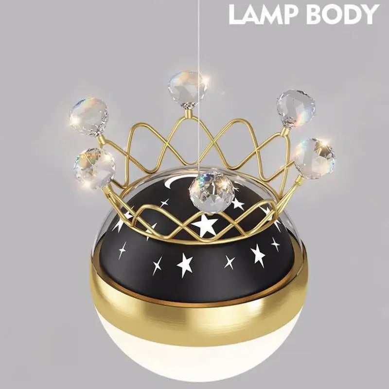suspension boule led étoilée pour décoration intérieure et extérieure - vue 6 sur 9