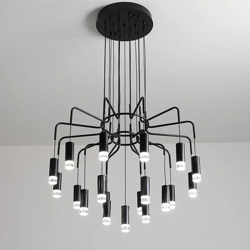 plafonnier moderne créatif à LED pour décoration intérieure - vue 2 sur 7