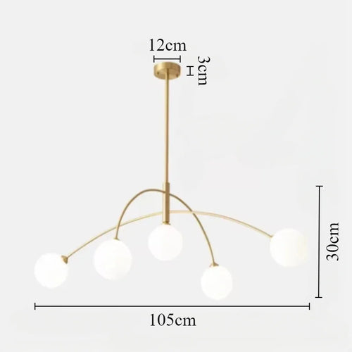 Moderne LED-Pendelleuchte mit minimalistischem Design für ein elegantes Interieur