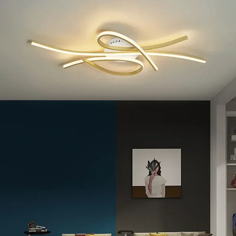 plafonnier led moderne pour hôtel et intérieur - vue 6 sur 9
