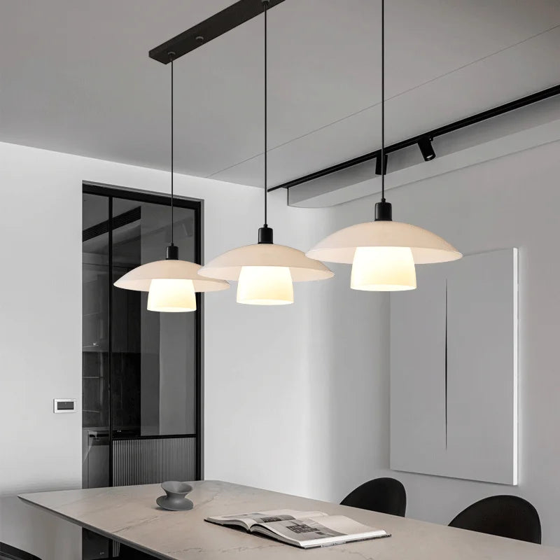 suspension design moderne soucoupe volante luminaire décoratif intérieur - vue 6 sur 8