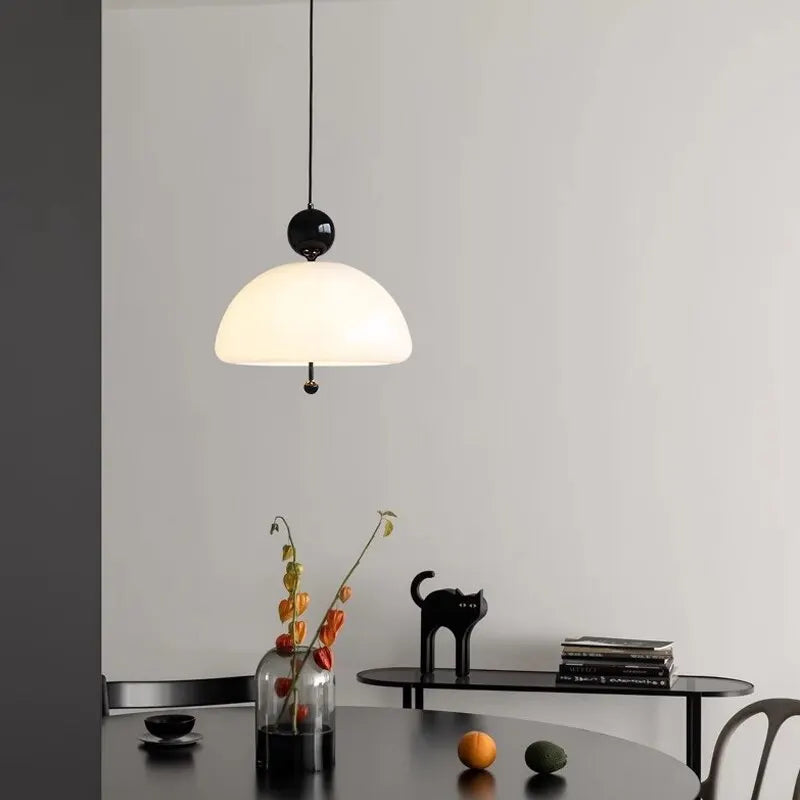 Lustre en verre design style français - vue 4 sur 11