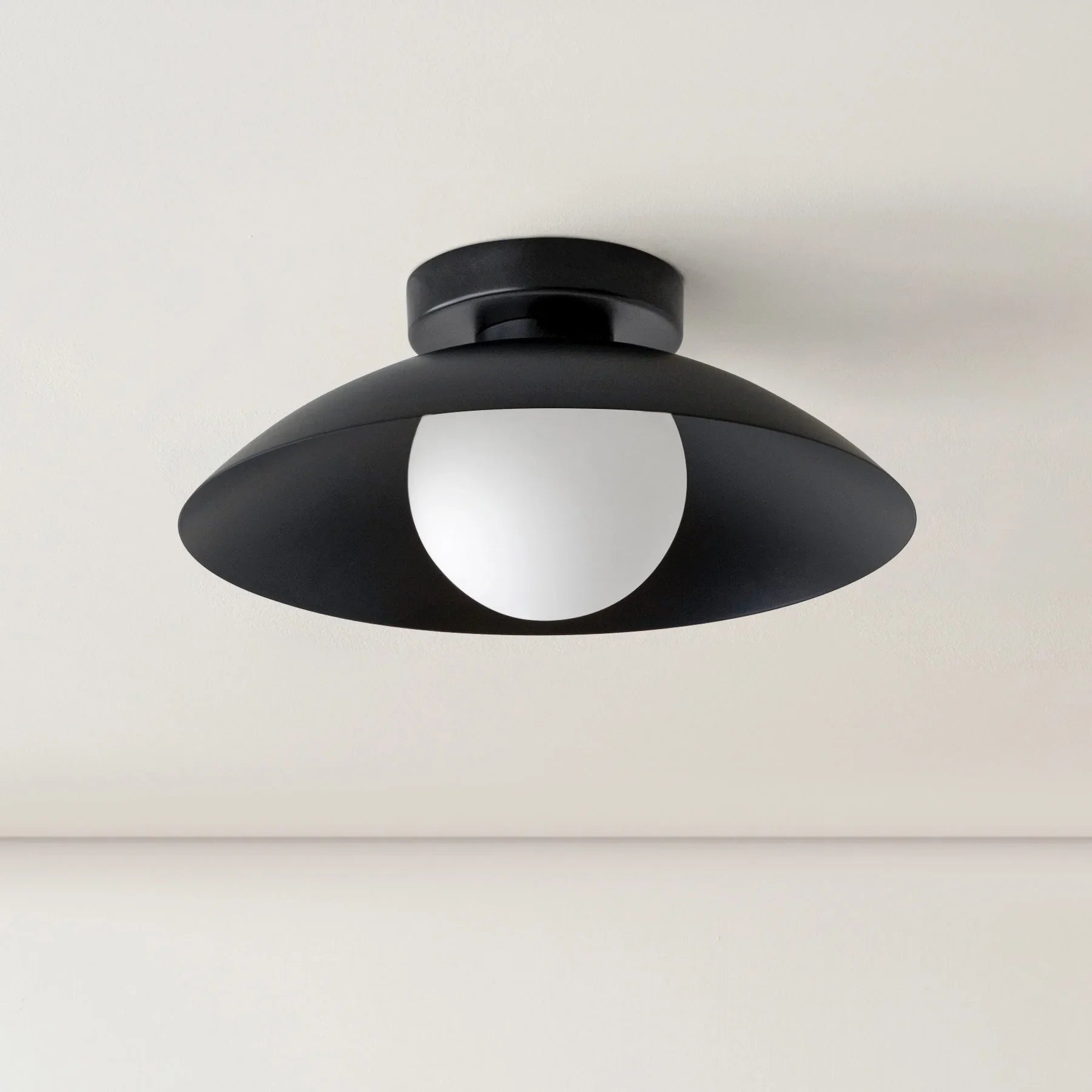 Balcony ceiling lamp, antique cream style creativity, warm and simple, modern LED home lamp, bedroom lamp, Nordic lamp - vue 6 sur 10