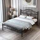 Modern minimalist hotel rental room, 1.8-meter single and double bed, wrought iron bed