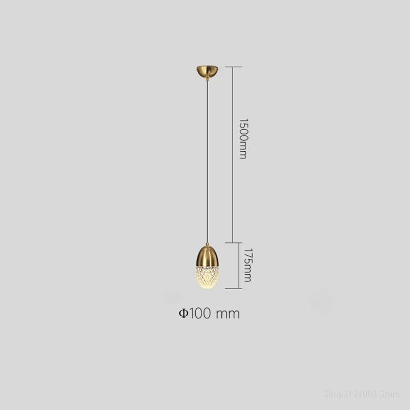 Nordische LED-Nachttischlampe modern für Restaurant und Bar