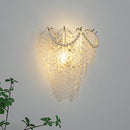 LED-Wandleuchte aus Glas mit Naturmotiven Luxus