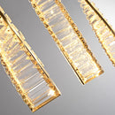 suspension en cristal moderne pour intérieur art déco minimaliste