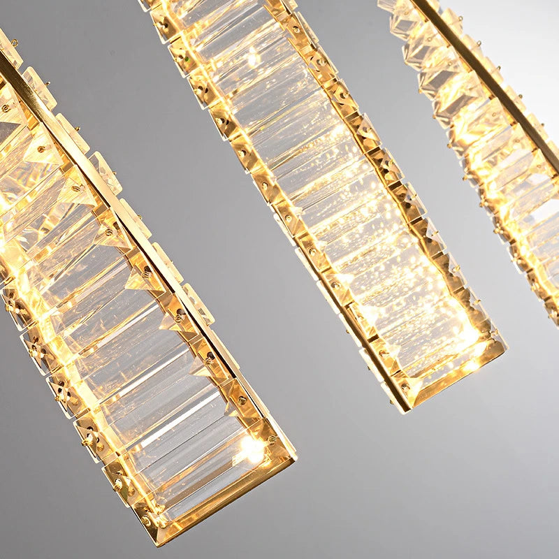 suspension en cristal moderne pour intérieur art déco minimaliste - vue 7 sur 12