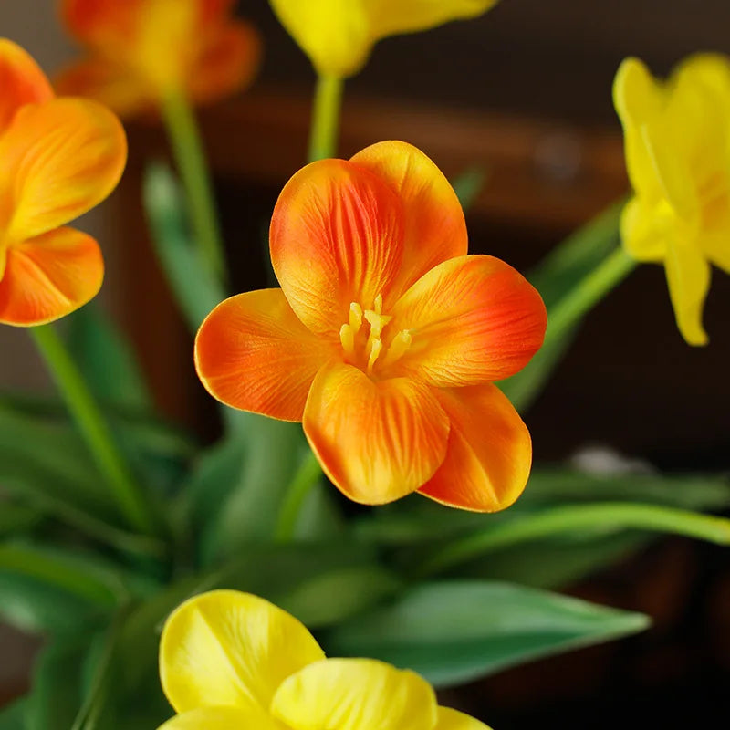 fleurs de tulipe artificielles pour décoration de mariage et jardin - vue 7 sur 12