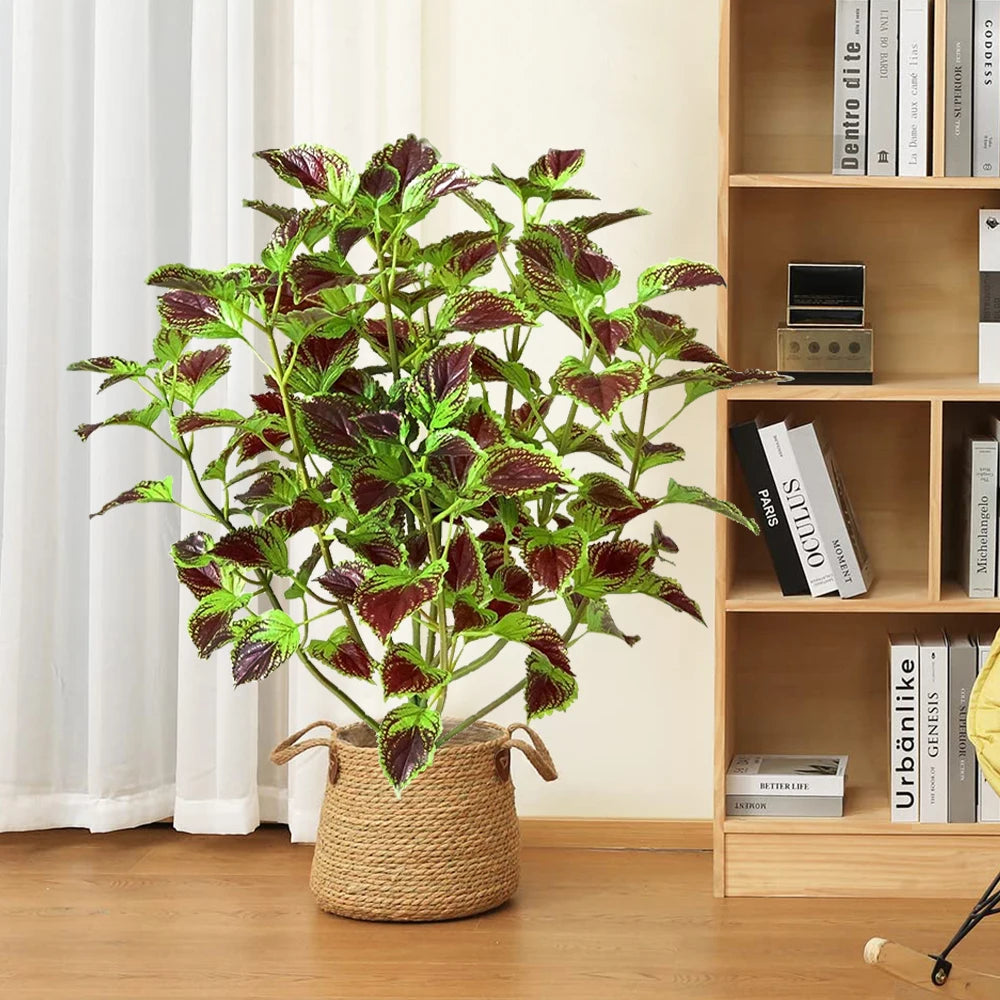 plantes artificielles eucalyptus tropical pour décoration de jardin - vue 3 sur 6