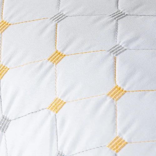 Full Sky Star Embroidered Fiber Pillow Core for Neck Protection, Quick Rebound, Not Easy to Deform, Not Collapsing - vue 6 sur 7