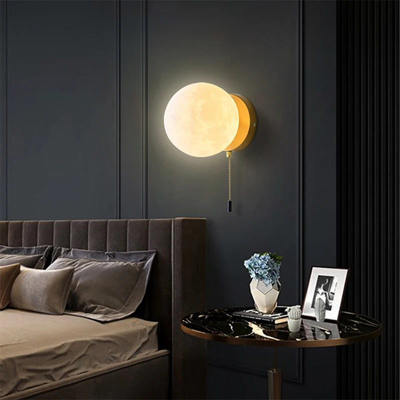 Applique murale LED nordique moderne - vue 3 sur 8