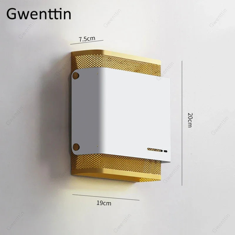 Moderne nordische LED-Wandleuchte für ein elegantes Interieur