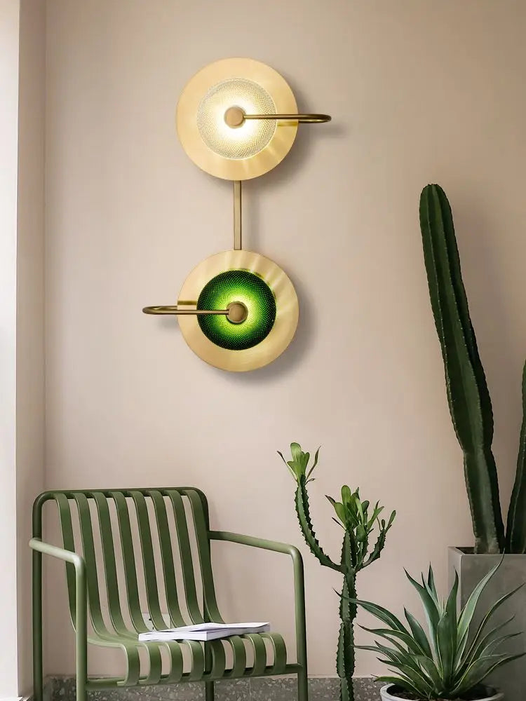 applique murale led design créatif pour intérieur élégant - vue 2 sur 9