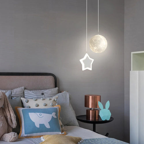 LED-Pendelleuchte Design Cartoon für Kinderzimmer - vue 3 sur 18