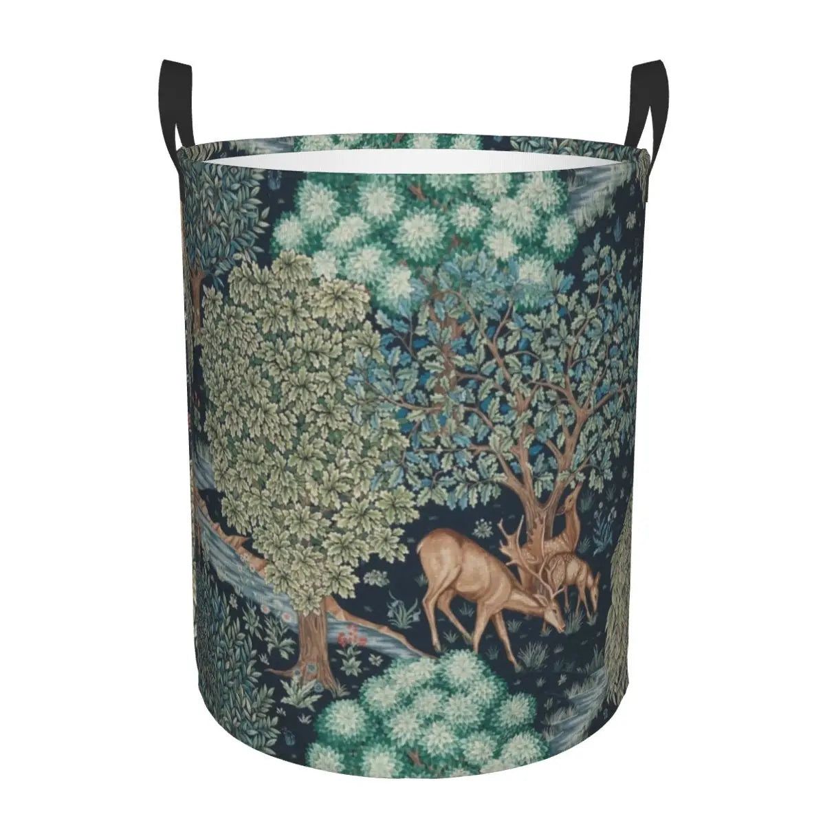 panier à linge floral personnalisé pour rangement et organisation - vue 15 sur 30