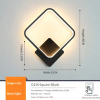 applique murale moderne en forme de lune à led décorative