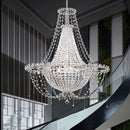 Kronleuchter K9 Luxus aus Edelstahl LED-Pendelleuchte modern