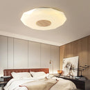 LED-Deckenleuchte aus massivem Holz Stern Diamant minimalistisch