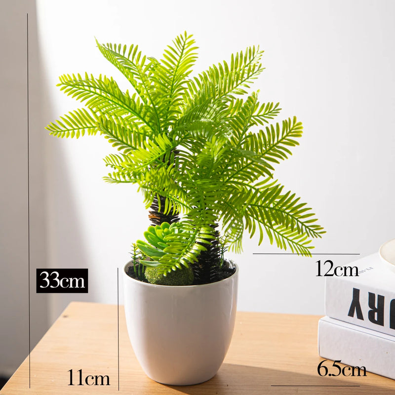 faux palmier grande plante artificielle en pot décorative