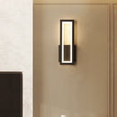 applique murale minimalistes modernes maison led applique noir blanc allée
