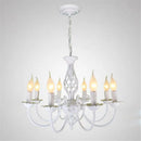 Lustre au Style européen à bougies moderne LED