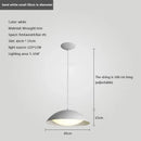 Moderne Pendelleuchte aus minimalistischem Eisen für den Innenbereich