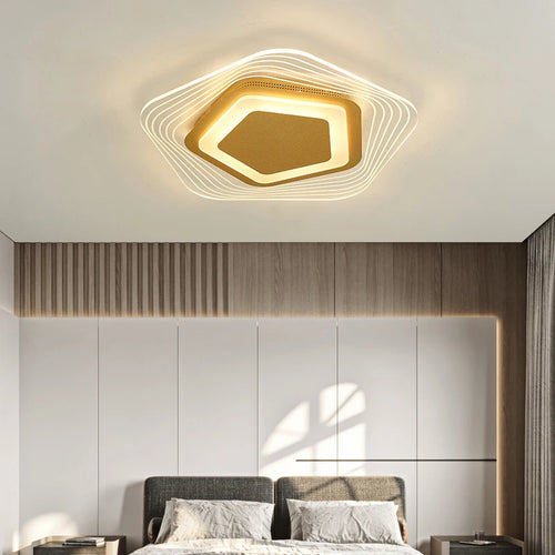 LED-Deckenleuchte nordisch modern minimalistisch fünfflammig