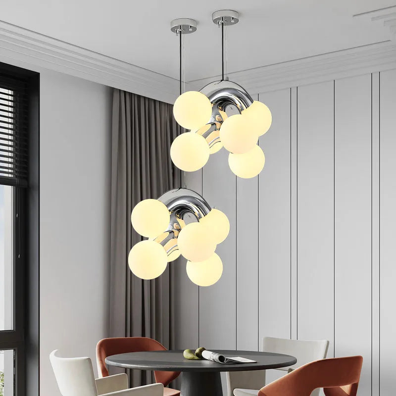 lustre créatif minimaliste rétro pour une décoration moderne