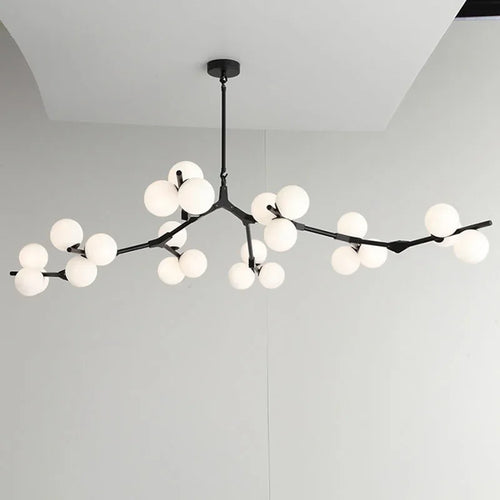 Moderner Glas-Kronleuchter im exklusiven Design für Ihre Inneneinrichtung - vue 3 sur 9