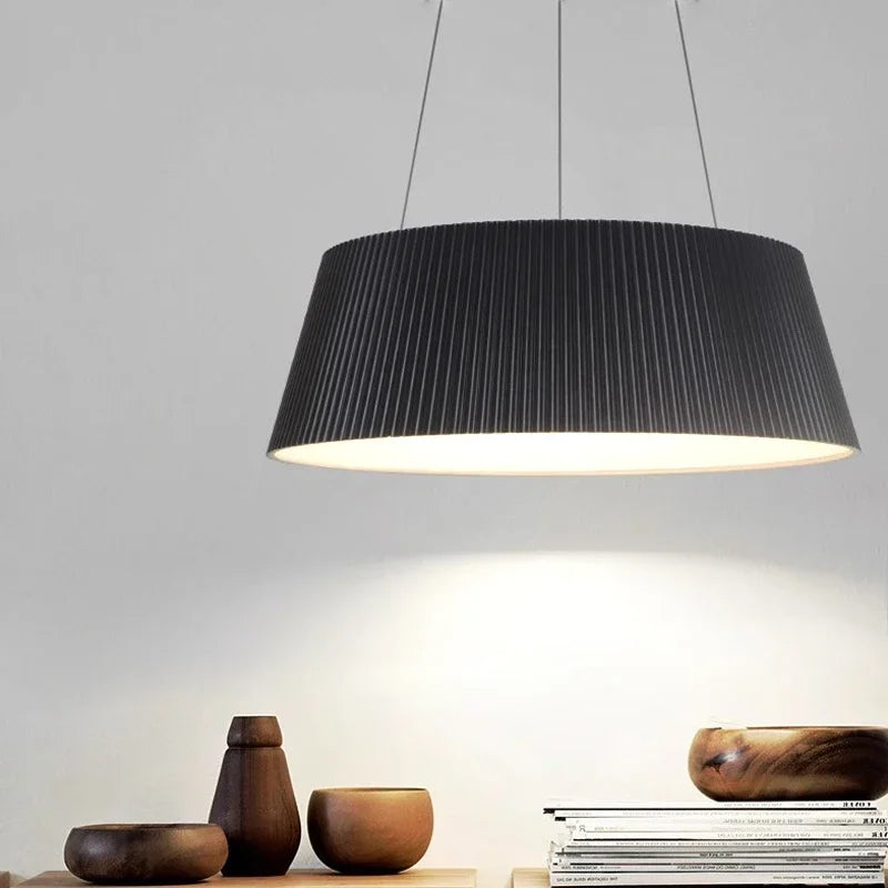 lustre moderne nordique à led simple pour intérieur - vue 6 sur 12