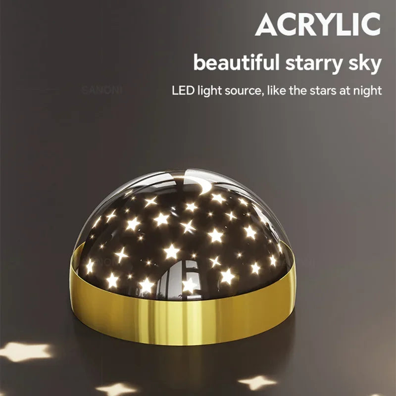 lustre led moderne nuage fleur éclairage ciel étoilé intérieur - vue 7 sur 18