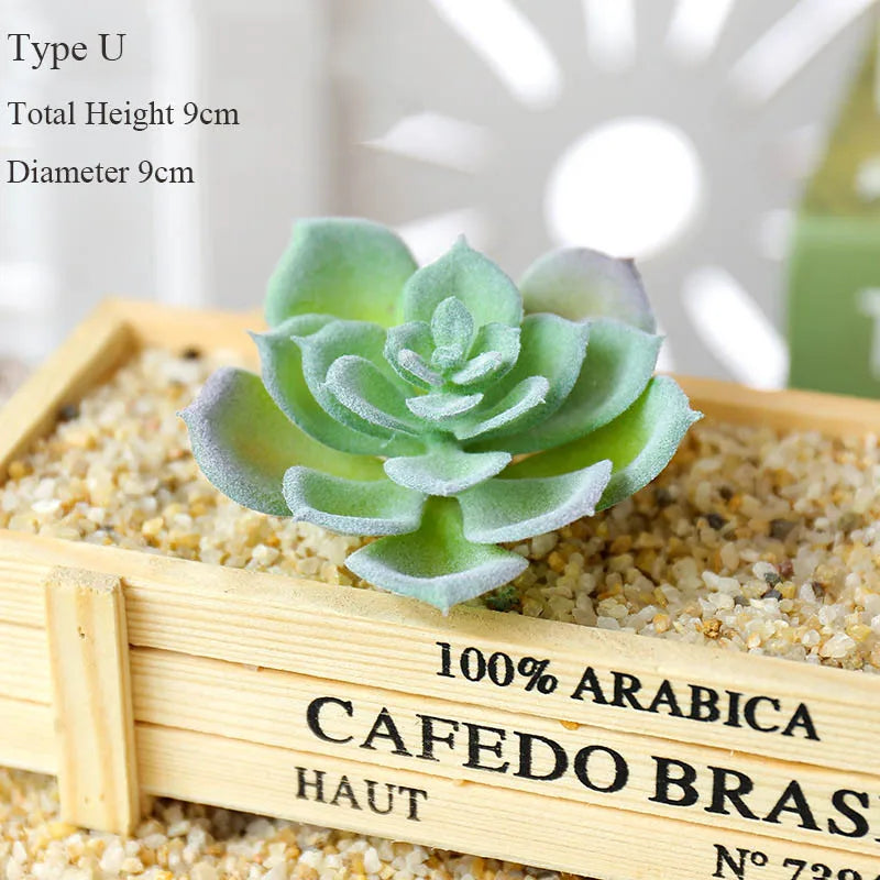 plantes succulentes artificielles décoratives pour un intérieur naturel - vue 18 sur 32