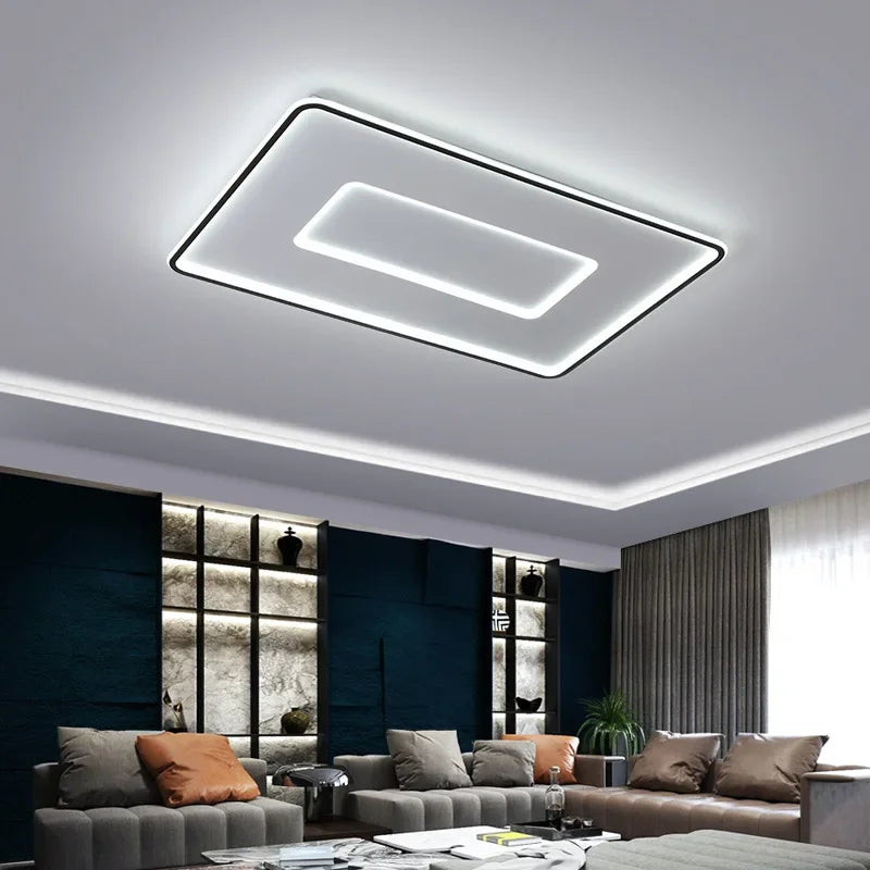 plafonnier led moderne pour une décoration intérieure élégante et lumineuse - vue 5 sur 23