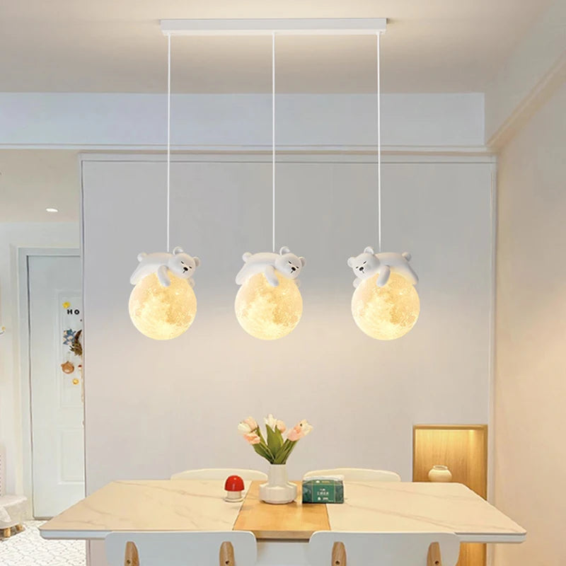 lustre ours/lapin décoratif salon/salle manger