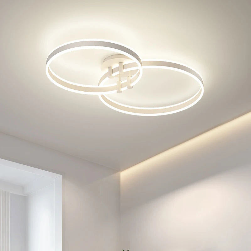 lustre led en acrylique avec lumières haut et bas - vue 5 sur 14