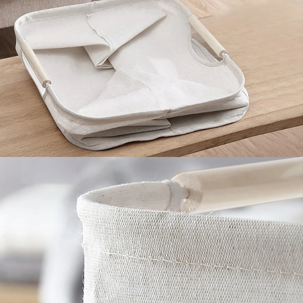 panier de rangement portable pour linge et objets divers - vue 5 sur 10
