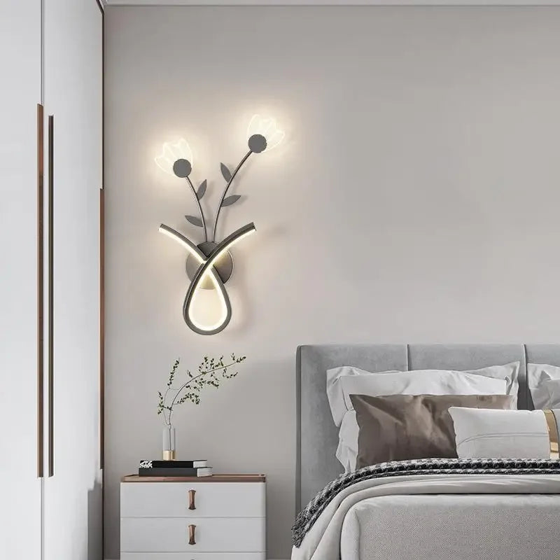 Moderne LED-Wandleuchte für elegante Innendekoration - vue 3 sur 23