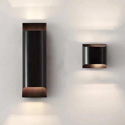 Moderne LED-Wandleuchte aus Messing im minimalistischen Design - vue 2 sur 10