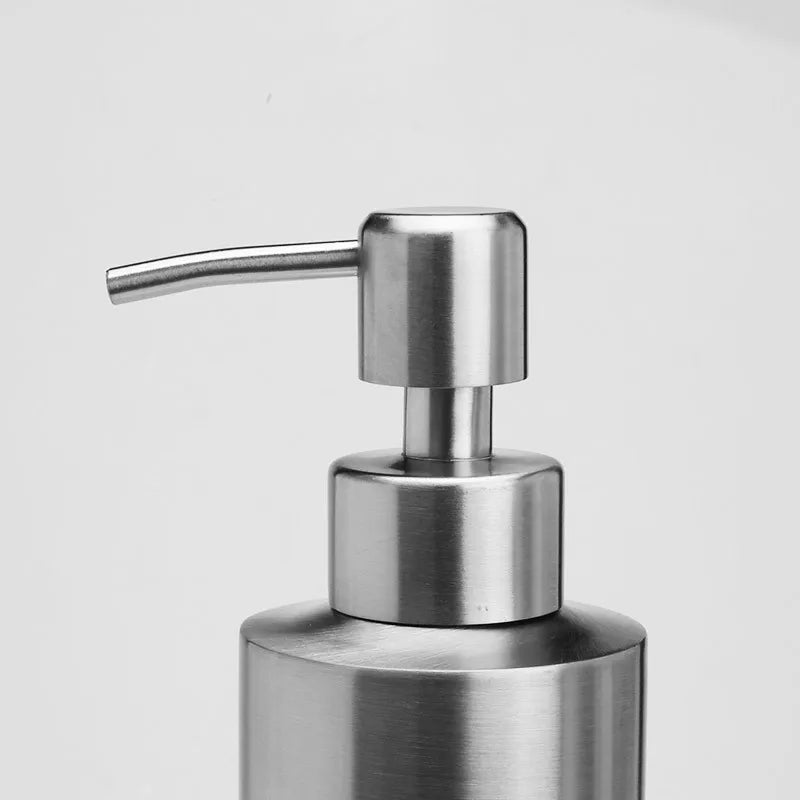 distributeur de savon liquide en acier inoxydable pour cuisine et salle de bain - vue 10 sur 9