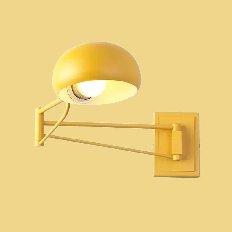applique murale led moderne pliable rétractable avec interrupteur - vue 2 sur 10