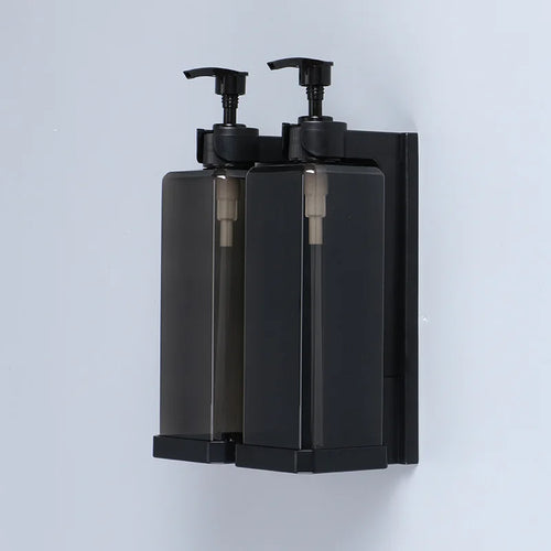 distributeur de shampoing et gel douche avec support mural - vue 14 sur 14